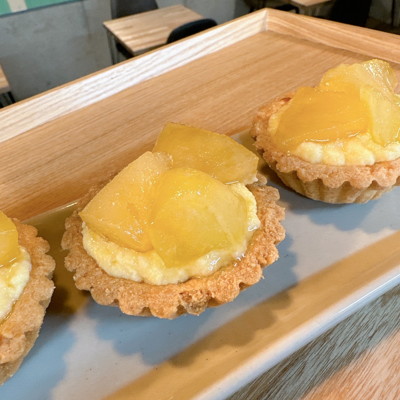 スイーツの例としてアップルパイの画像